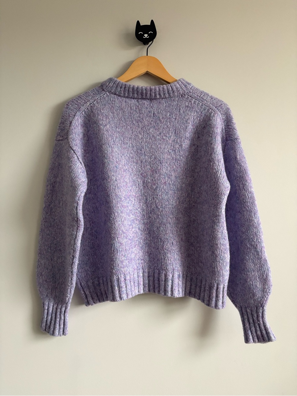 LINE Purple Wool Blend Marissa Sweater | Size Medium - Picture 6 of 8
